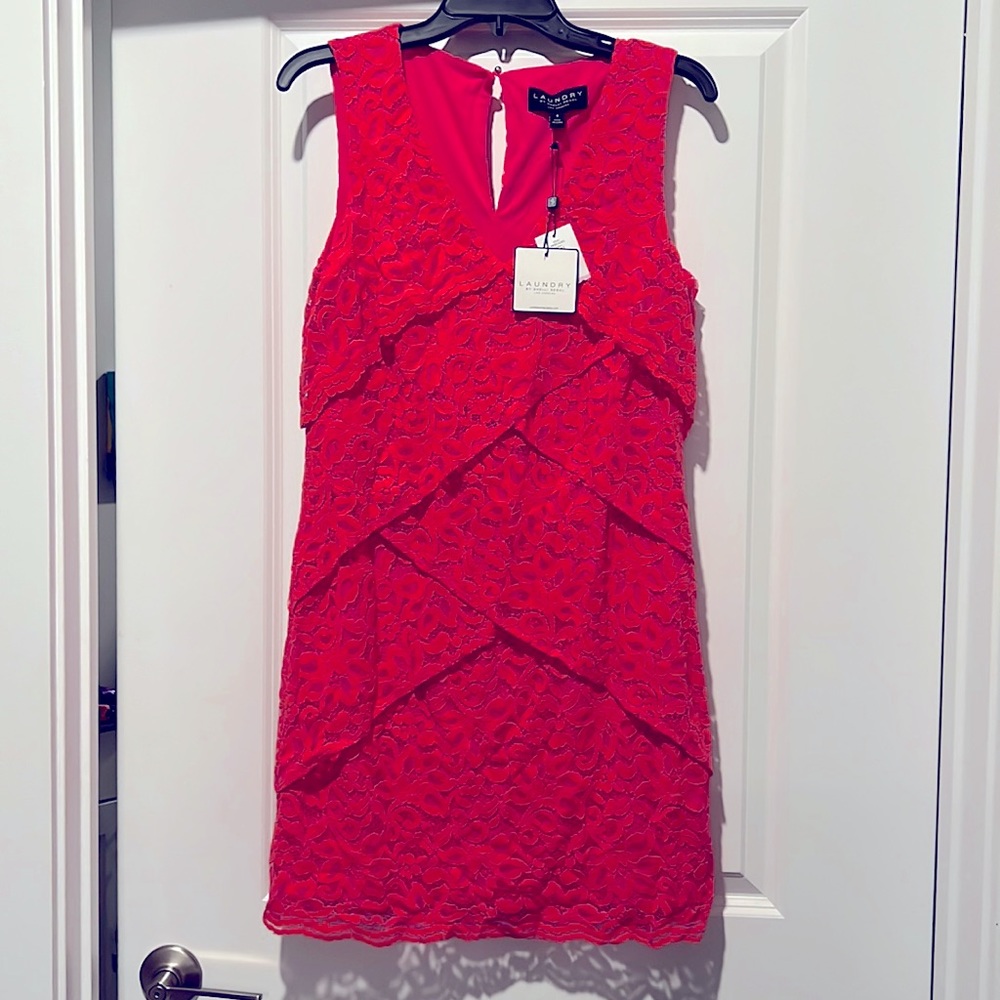Laundry by Shelli Segal Coral Dress